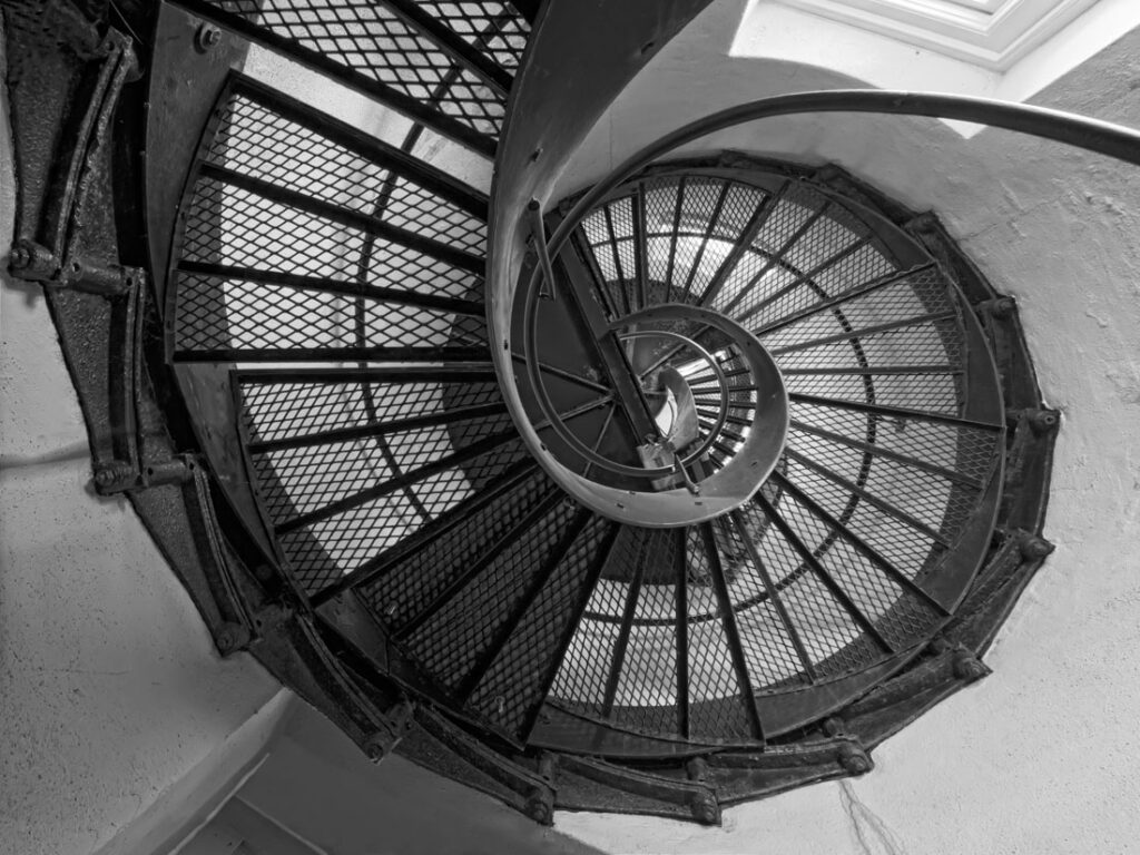 Coquille River Lighthouse Staircase