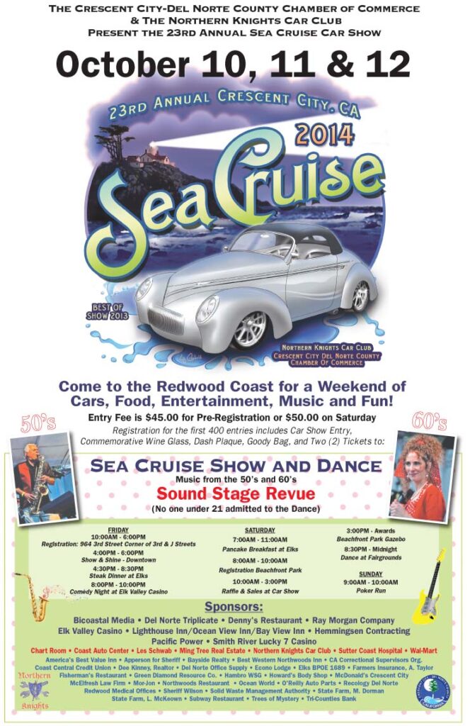 Poster for Sea Cruise in Crescent City
